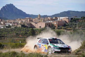 Alejandro Mauro-Diego Sanjuán (Škoda Fabia R5 Evo). RallyRACC 2023